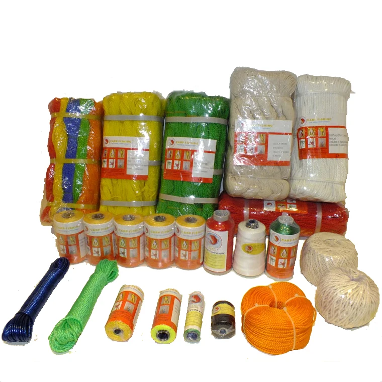 Wholesale Nylon Pe Twisted Fishing Twine Bundle Package Twine Rope and Twine for African Market