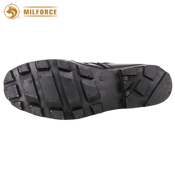  Черные армейские ботинки MILFORCE из натуральной кожи Военные легкие