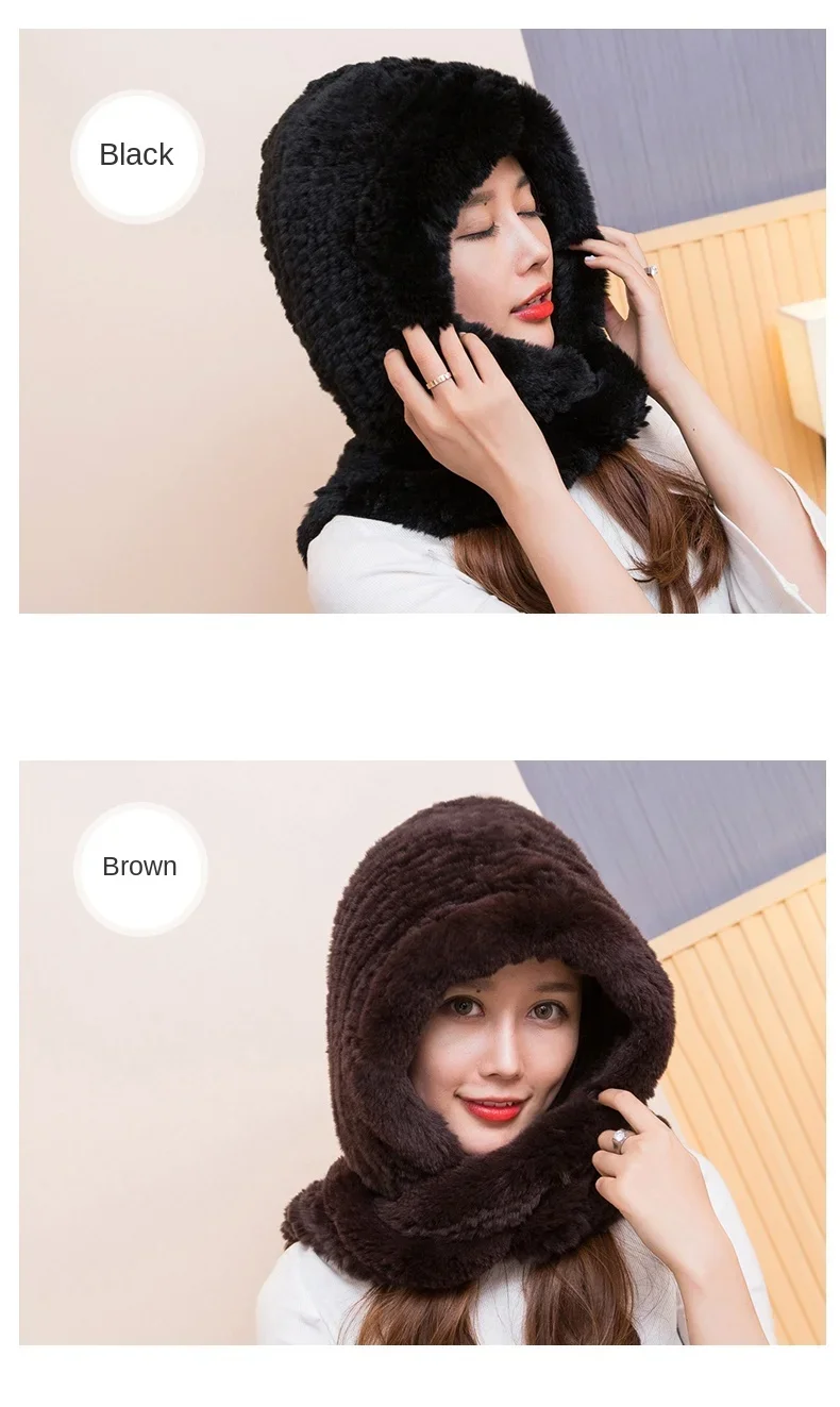 Rex Rabbit Fur Hat 