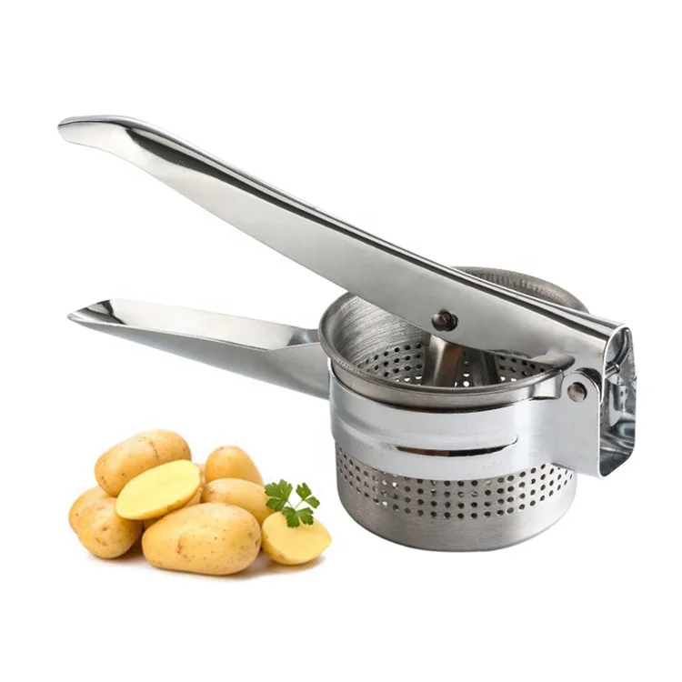 Competitive Price Kitchen Gadgets Food Grade Manual Stainless Steel Kitchen Potato Masher