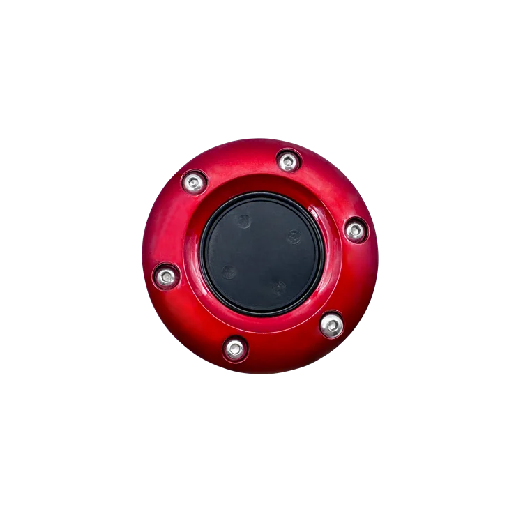 red blue silver aluminum alloy Horn Button For Steering Wheel