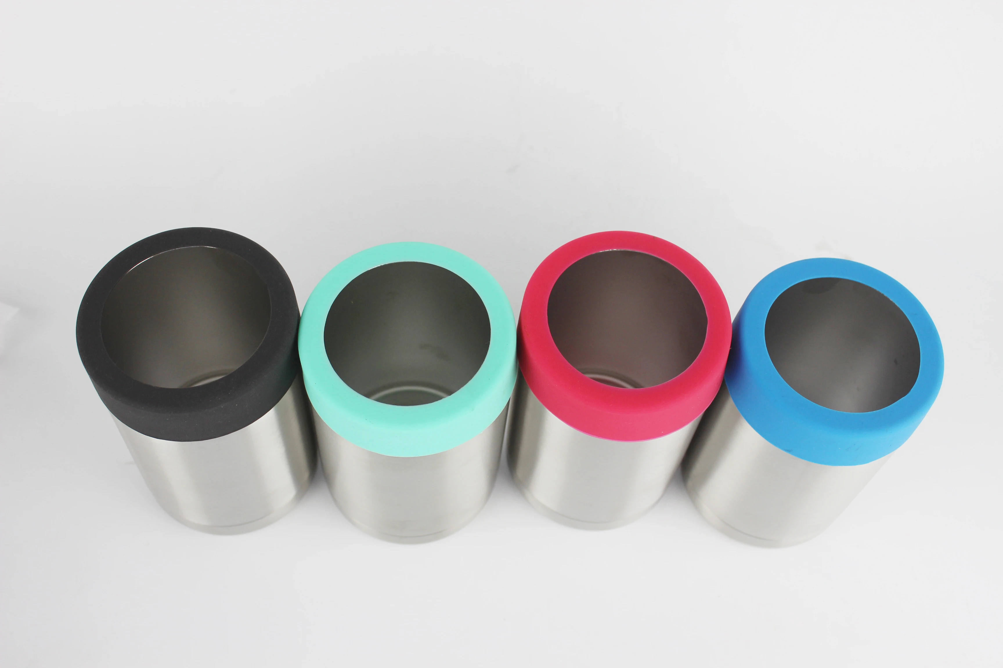 double wall insulated stainless steel can cooler, 12oz stainless steel beer wine cooler can,stainless steel cooler can