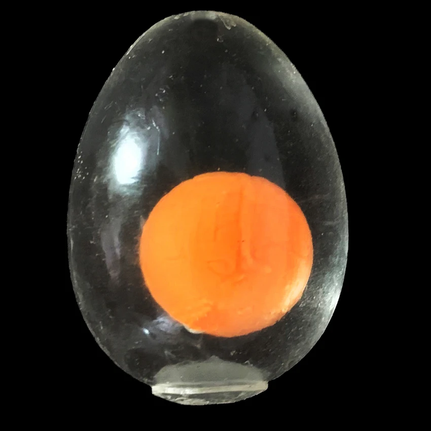 Huayi Amazon Hot Sell Egg Splat Ball Squishy Toys Squeeze Stress Relief Eggs Yolk Balls Toys