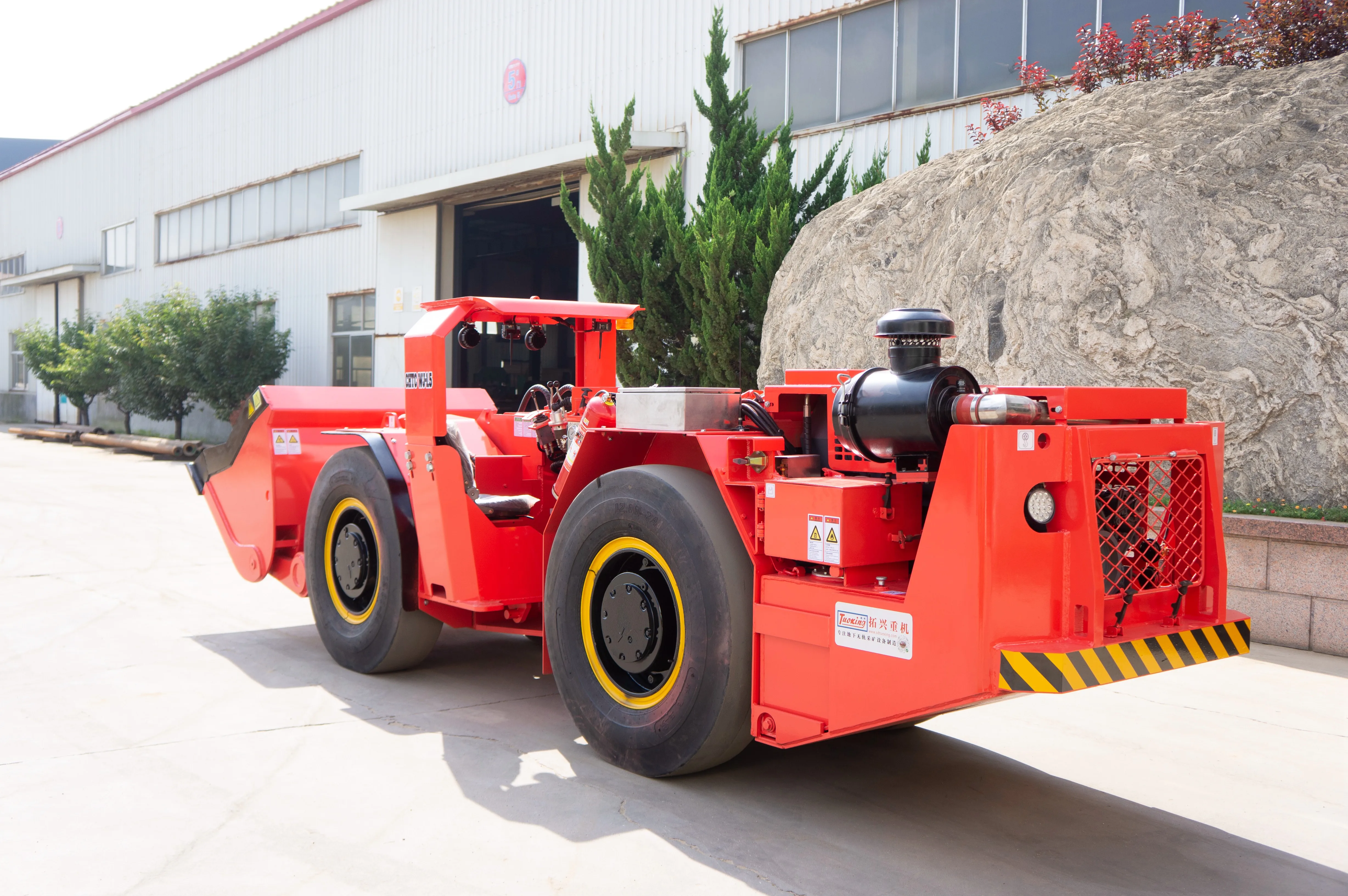 Diesel Lhd Underground Gold Mine Machinery 4 Wheels Side Seat Loader underground Scooptram