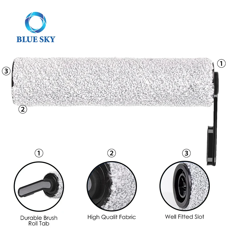 Vacuum Cleaner HEPA Filter and Brush Roller Compatible with Tineco Floor One S5 Floor One S5 Pro Cordless Wet Dry Vacuum Cleaner
