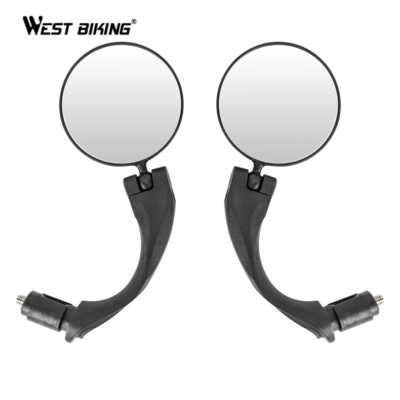 WEST BIKING Road Bike Cycling Bicycle Rearview Handlebar Side Mirror Cycling Frame Tair Universal Bicycle Rearview Mirror
