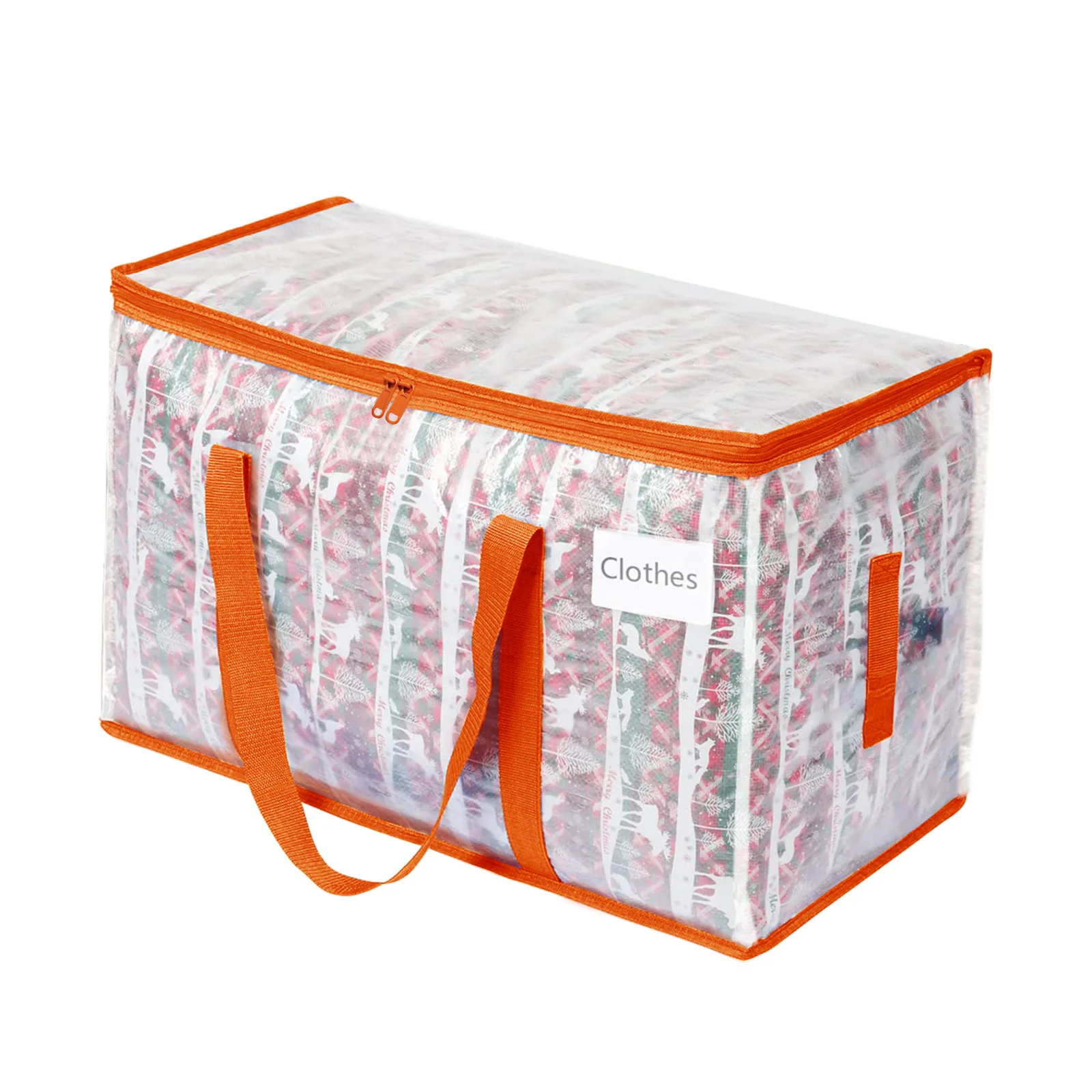 New Style Heavy-Duty Storage Tote For Clothes Tote Bag Moving Supplies  4-Pack Reinforced Handles Oversized Moving Bags