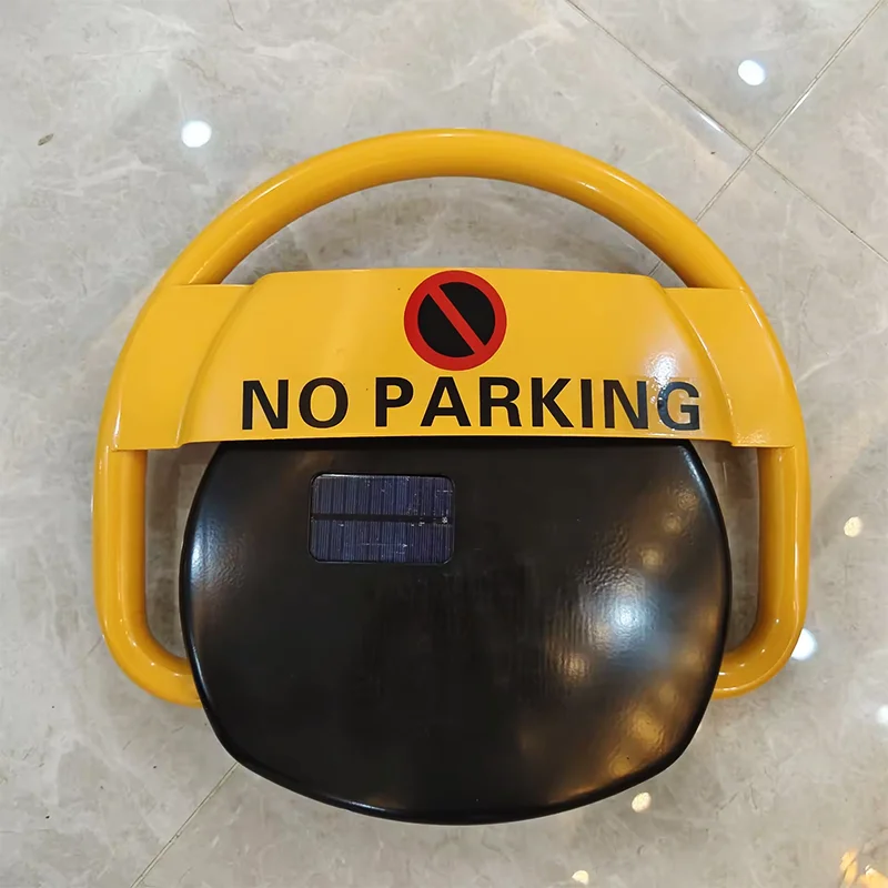 Automatic Solar Powered Smart Traffic Barrier Remote Control Steel Lock Vehicle Space Enhances Road Safety Location Parking Lot