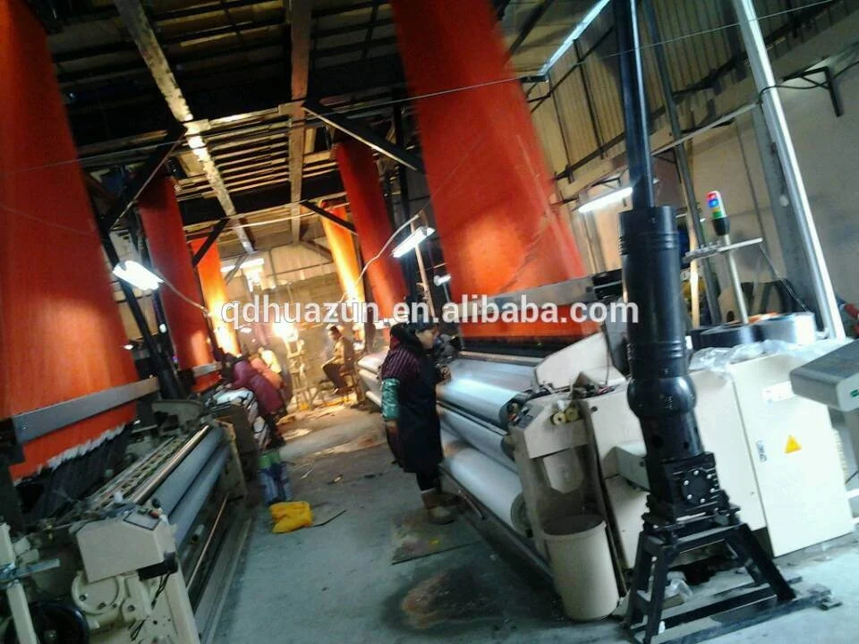 
RJW-408-170,190,210,230,280,340 Dobby shedding water jet loom with electronic let off and take up 