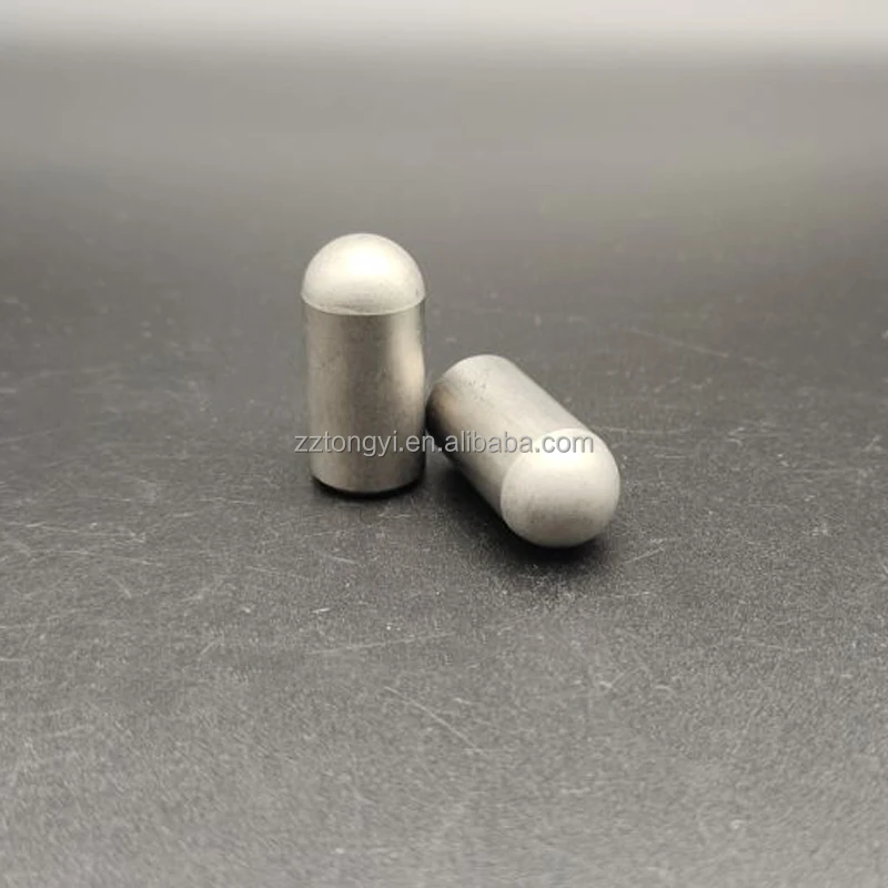 HGPR from Zhuzhou Tony Carbide Studs Roller Mill Inserts 100% Virgin Tungsten Carbide 24 Hours ISO9001:2015 Black Slivery 500pcs