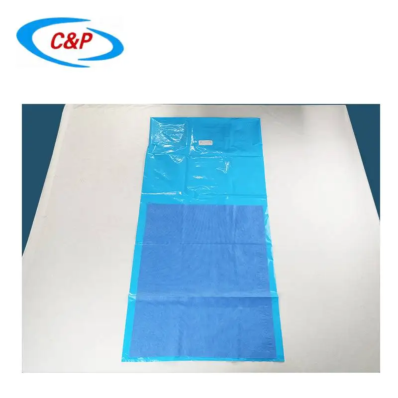 Disposable hand drape with back table cover and mayo stand cover in hand surgery kits