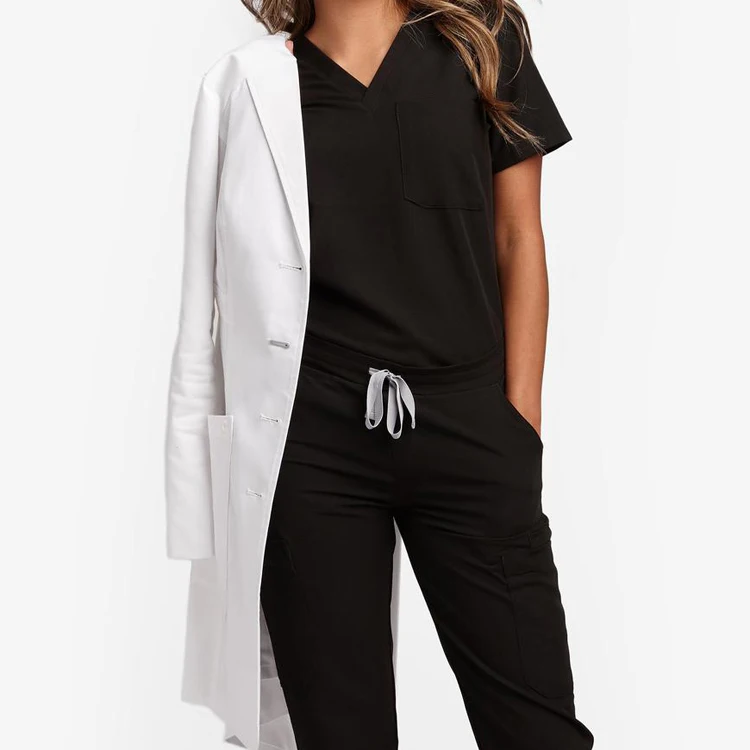 Medical Workwear Nurse Hospital Uniform Lab Coat High Quality Hospital Uniforms White Lab Coat For Lab Coat Medical Uniform