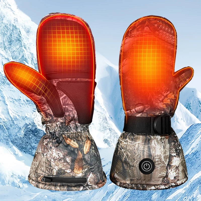 Водонепроницаемые зимние мужские перчатки для катания на сноуборде