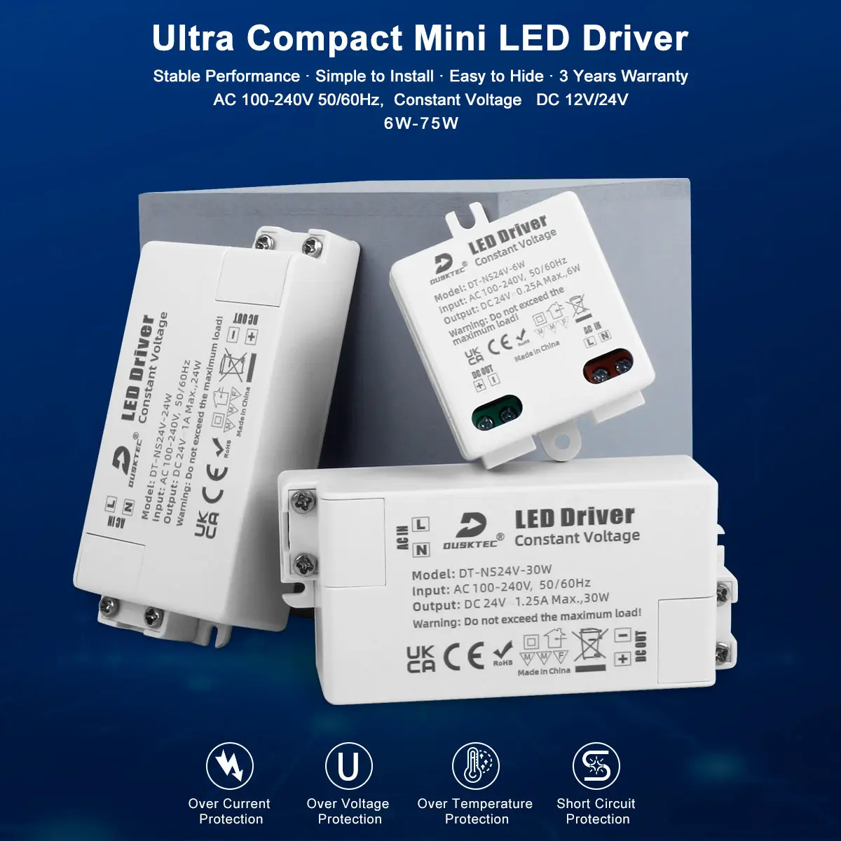 Постоянное напряжение 12 Вт 18 220 В. Dc 12v 24v Cob Led класс 2 ультра тонкая Светодиодная лента источник питания трансформатор