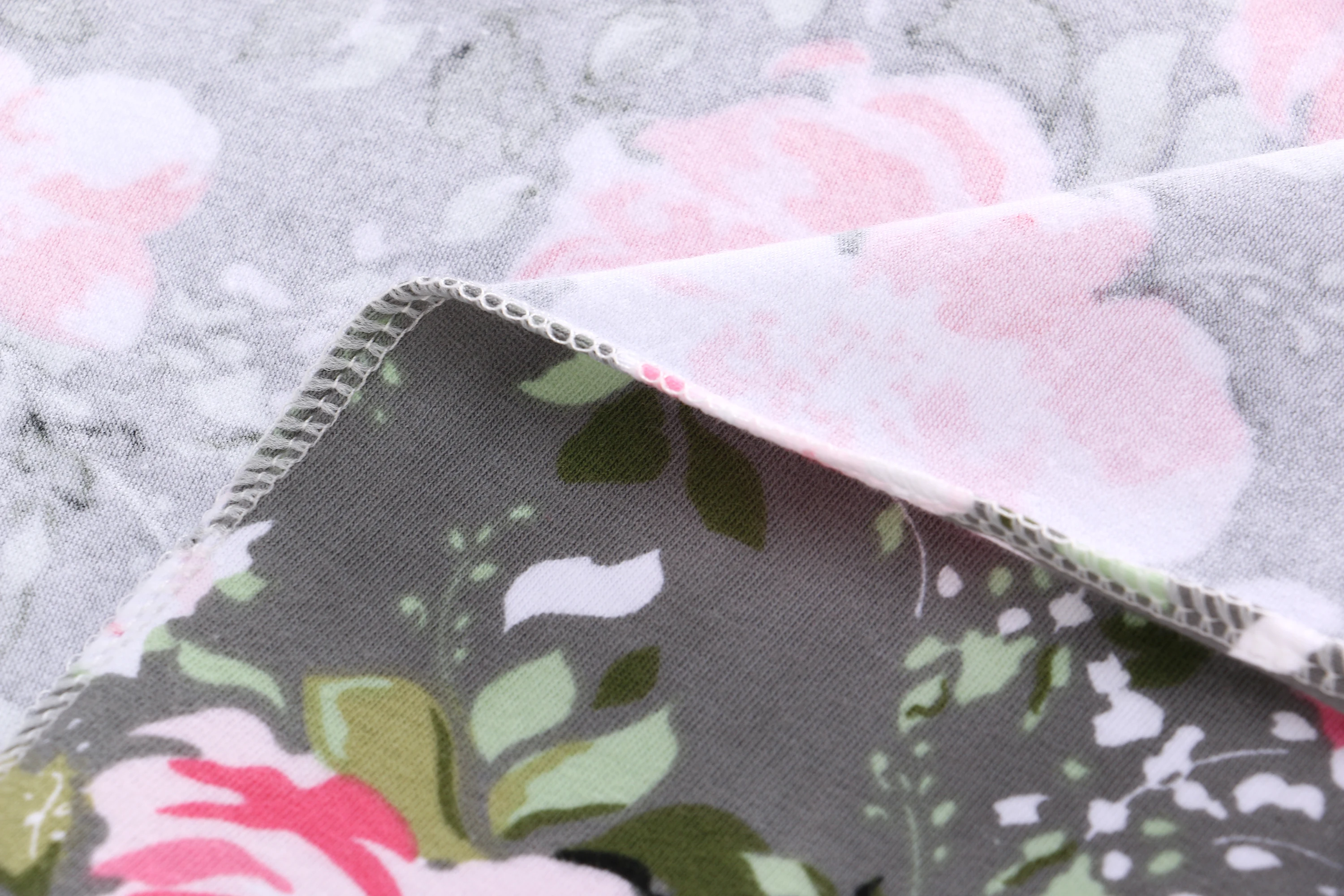 Новый дизайн 95% Джерси хлопковое эластичное одеяло Материал Упаковка Новорожденные Мальчики Девочки Детские