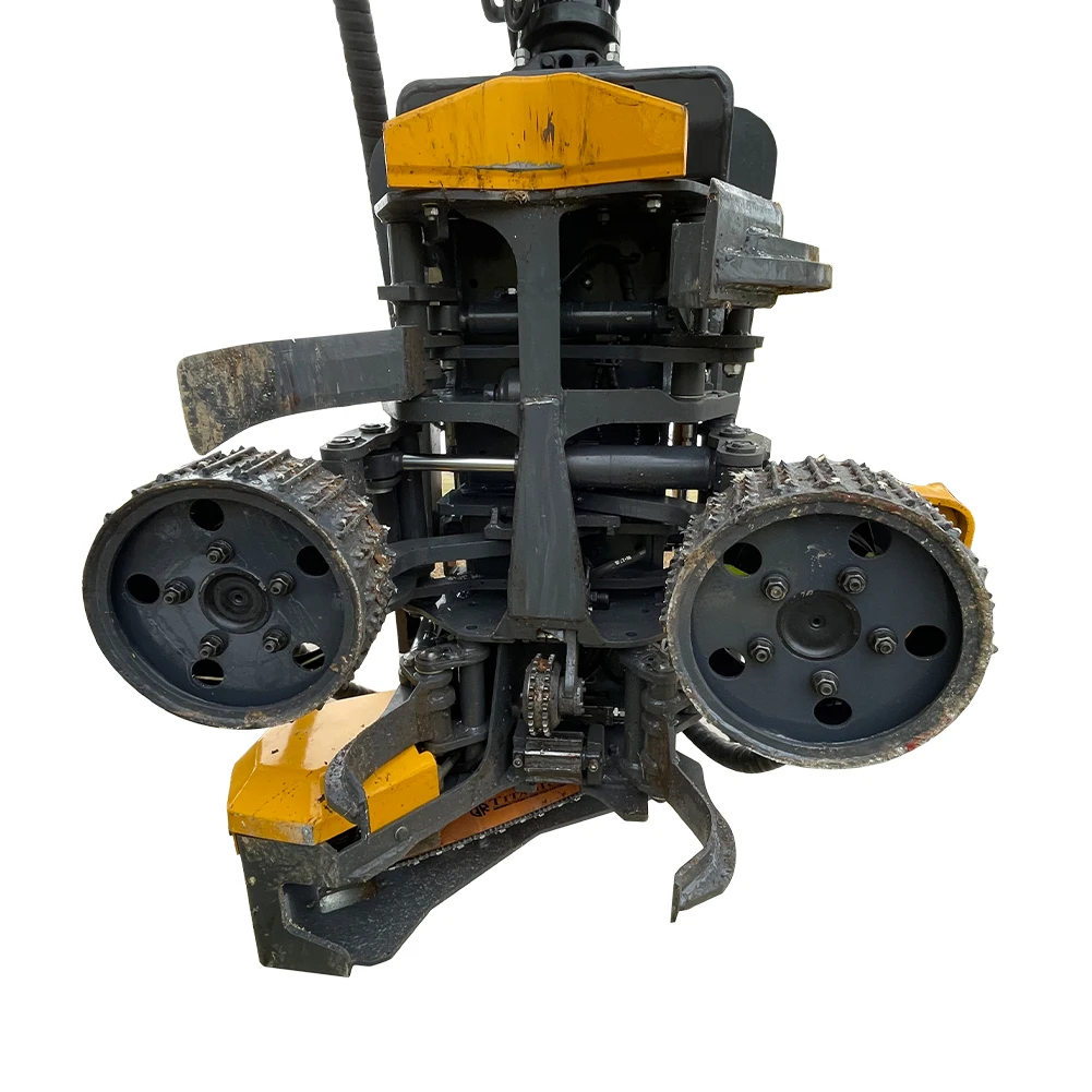 HIGHTOP GROUP  Harvesting Head Cutting Tree Wood Log Harvester for Forestry Excavator Attachments on sale