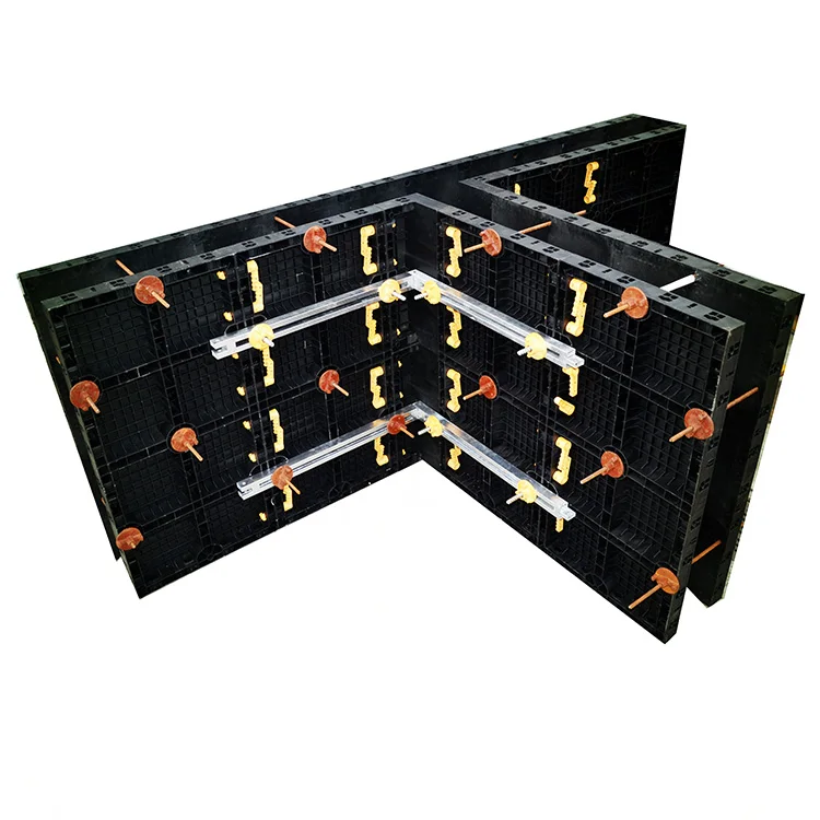 
reusable formwork concrete plastic panel 