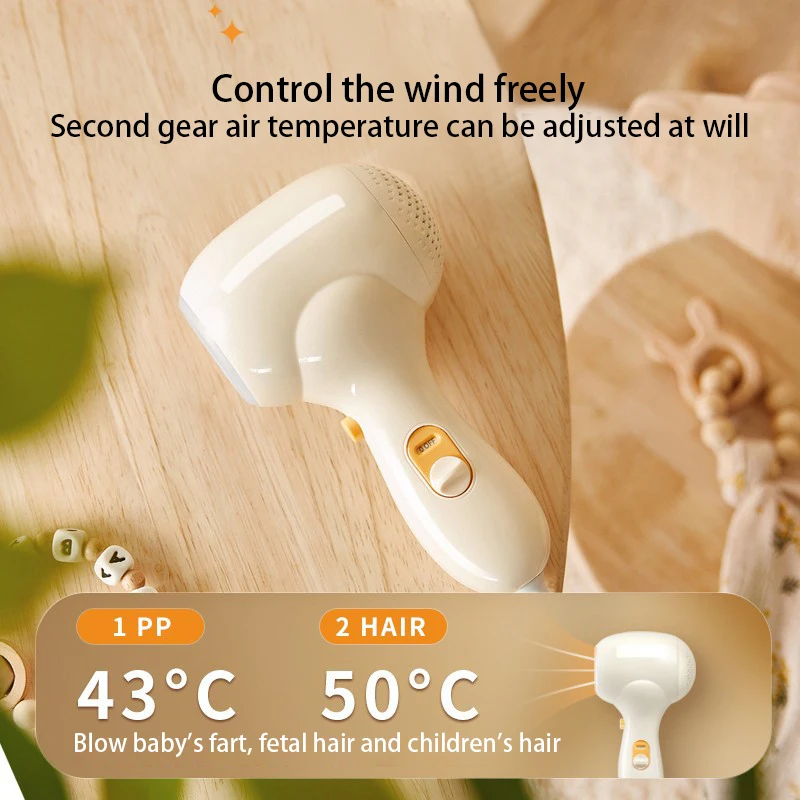 Baby wireless contact charging wireless hair dryer blowing butt blowing neck baby special hair dryer D1/D3