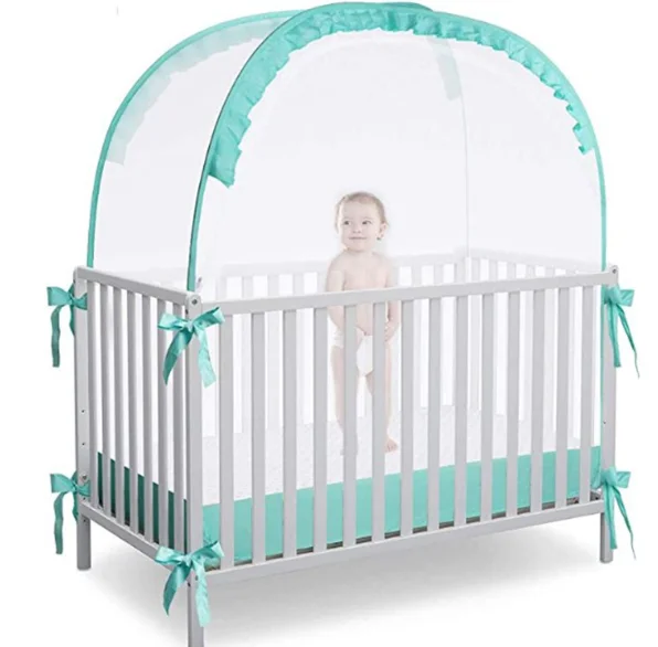 High Quality Foldable Baby Bed Mosquito Net Tent Kids Nursery Crib Canopy Netting