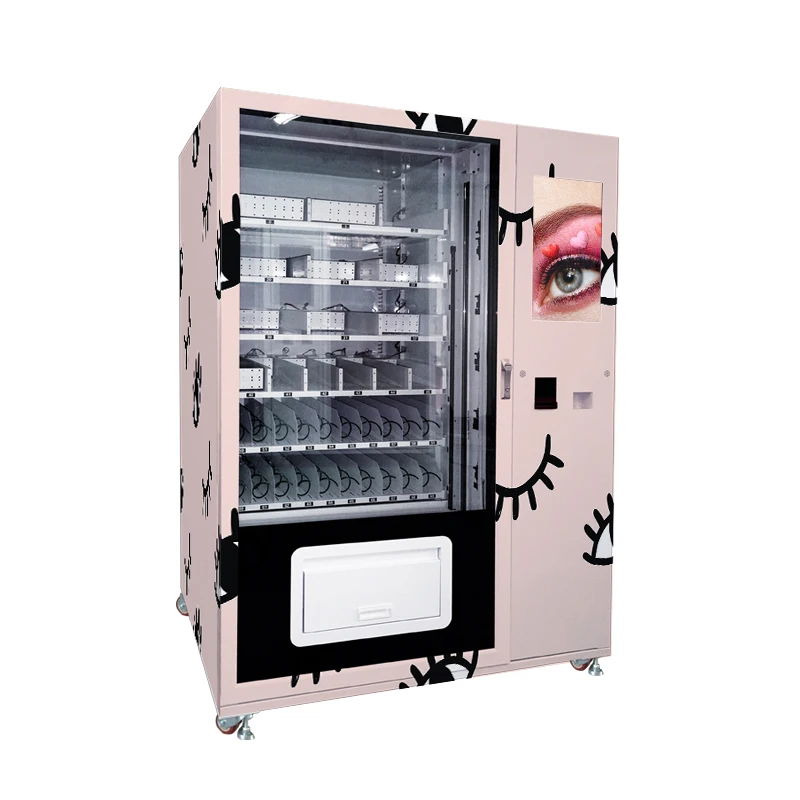 24 часа в сутки обслуживания собственной личности магазин ресницы торговый автомат красоты комбо пользовательские торговый автомат для продажи