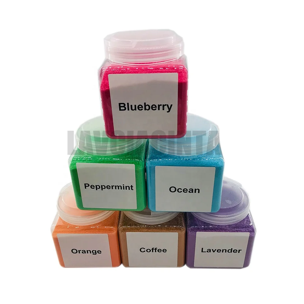 LAVCIACINTA 1.2KG crystal spa jelly for pedicure spa foot bath soak set 21 fragrance with essential oil