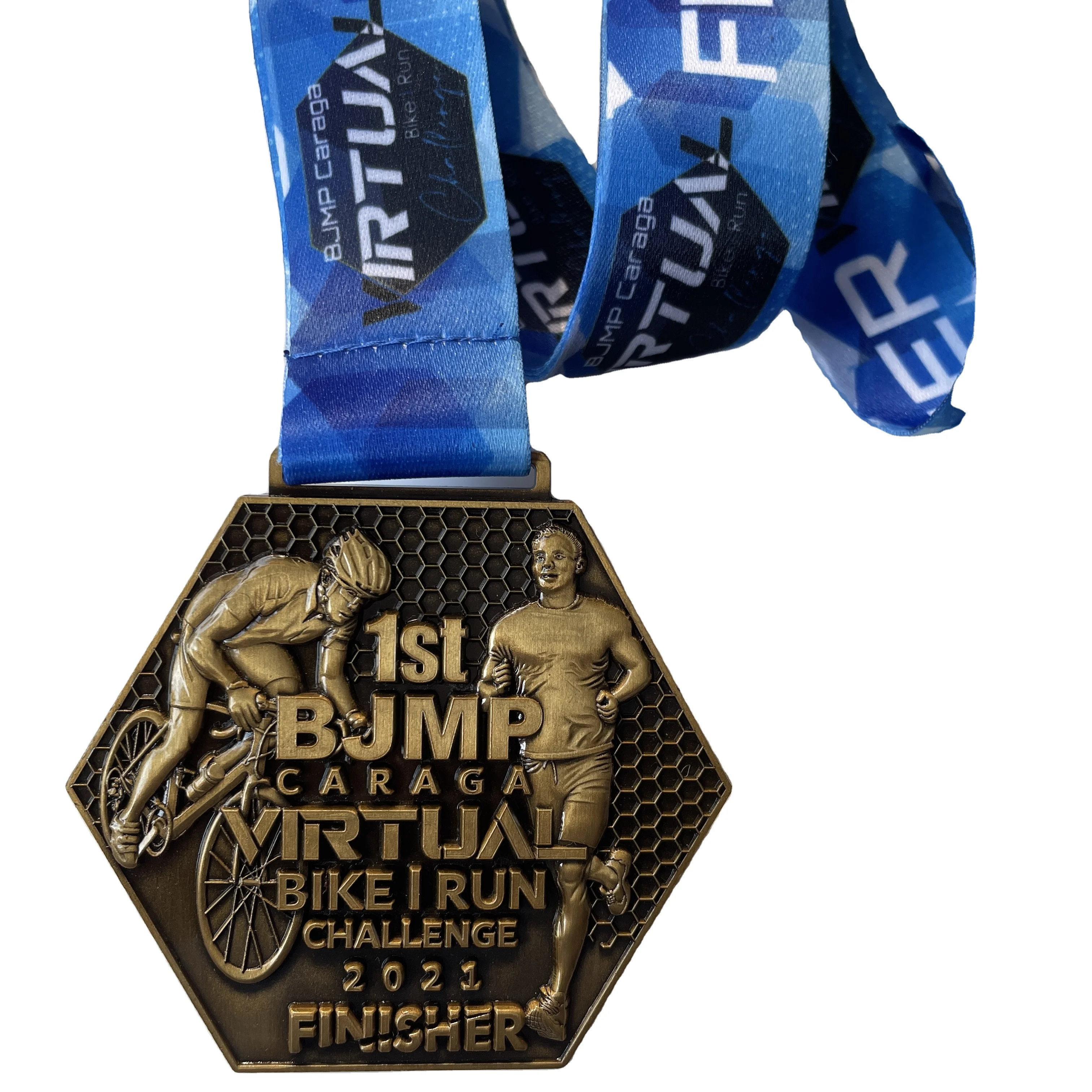 Wholesales Medal manufacturers bodybuilding race running badminton powerlifting metal sports 3d Award medal