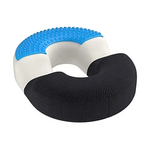 Portable Office Chair Orthopedic Donut Pillow Tailbone Coccyx Memory Foam Wheelchair Pillow Woven Technics Pain Relief Therapy