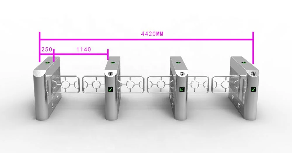 
Automatic Torniquete Gate Swing Torniquete Barrier Gate 