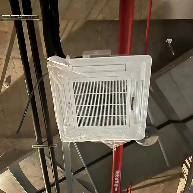 4 Way Cassette Fan Coil Unit FP-34 Commercial Chilled Water Ceiling Cassette Fcu Fan Coil Unit For Project With Chiller