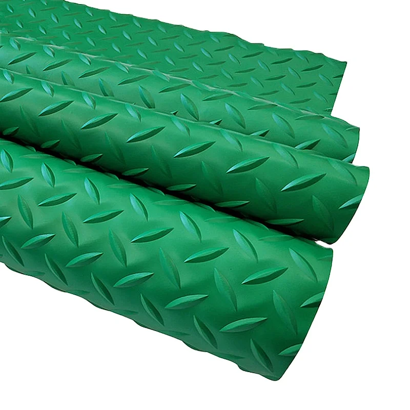 Best Quality 3-5mm Diamond industrial waterproof Anti slip Rubber mat roll