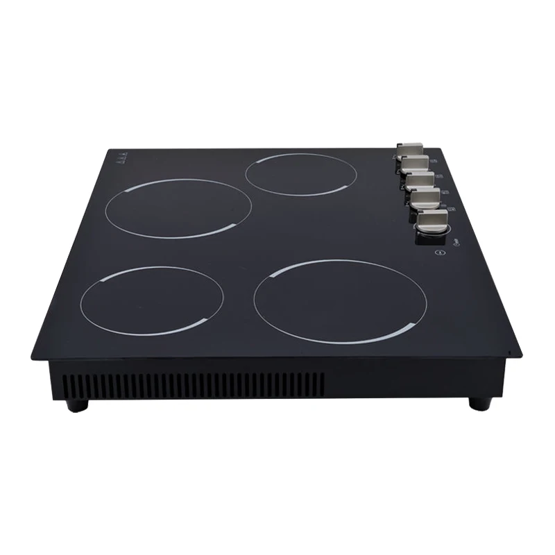 Factory Direct Sales Smart Glass Ceramic Cooktop 4 Burner Electric Infrared Cooker Cooking Stove Plate