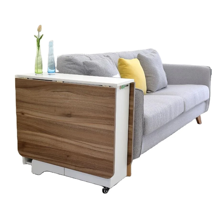 Factory Supply Wooden Foldable Furniture of Dinning Table Set