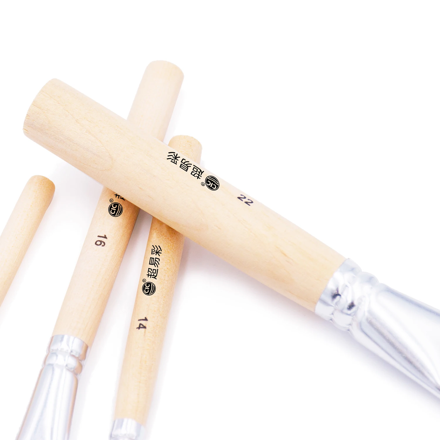 Art student specific oil painting pen flat head watercolor pen acrylic hand-painted brush set