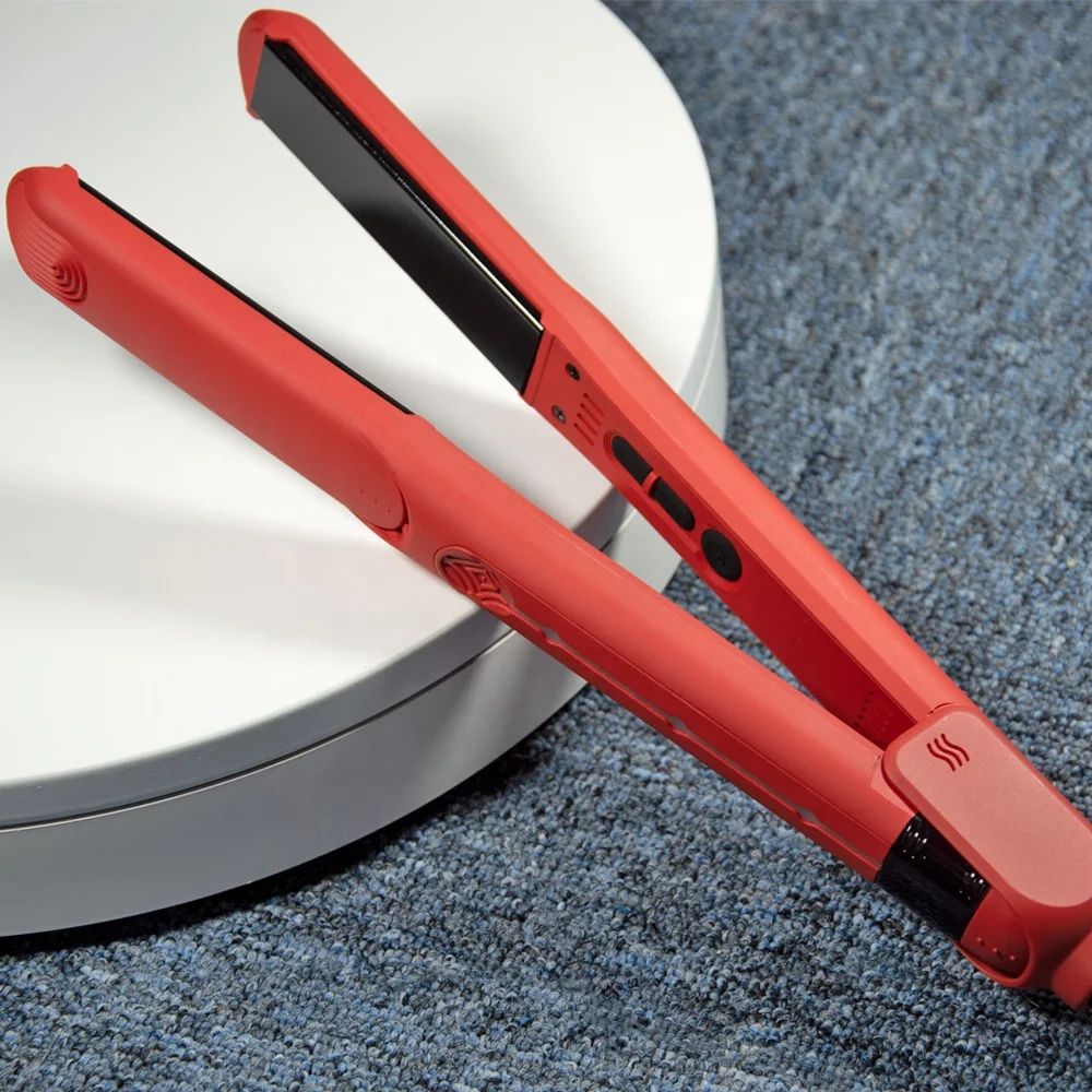 Выпрямитель для волос Ic силиконовый дисплей блестящий простой выпрямитель резак Великобритании керамические наборы выпрямления Safeway сидящий Dc