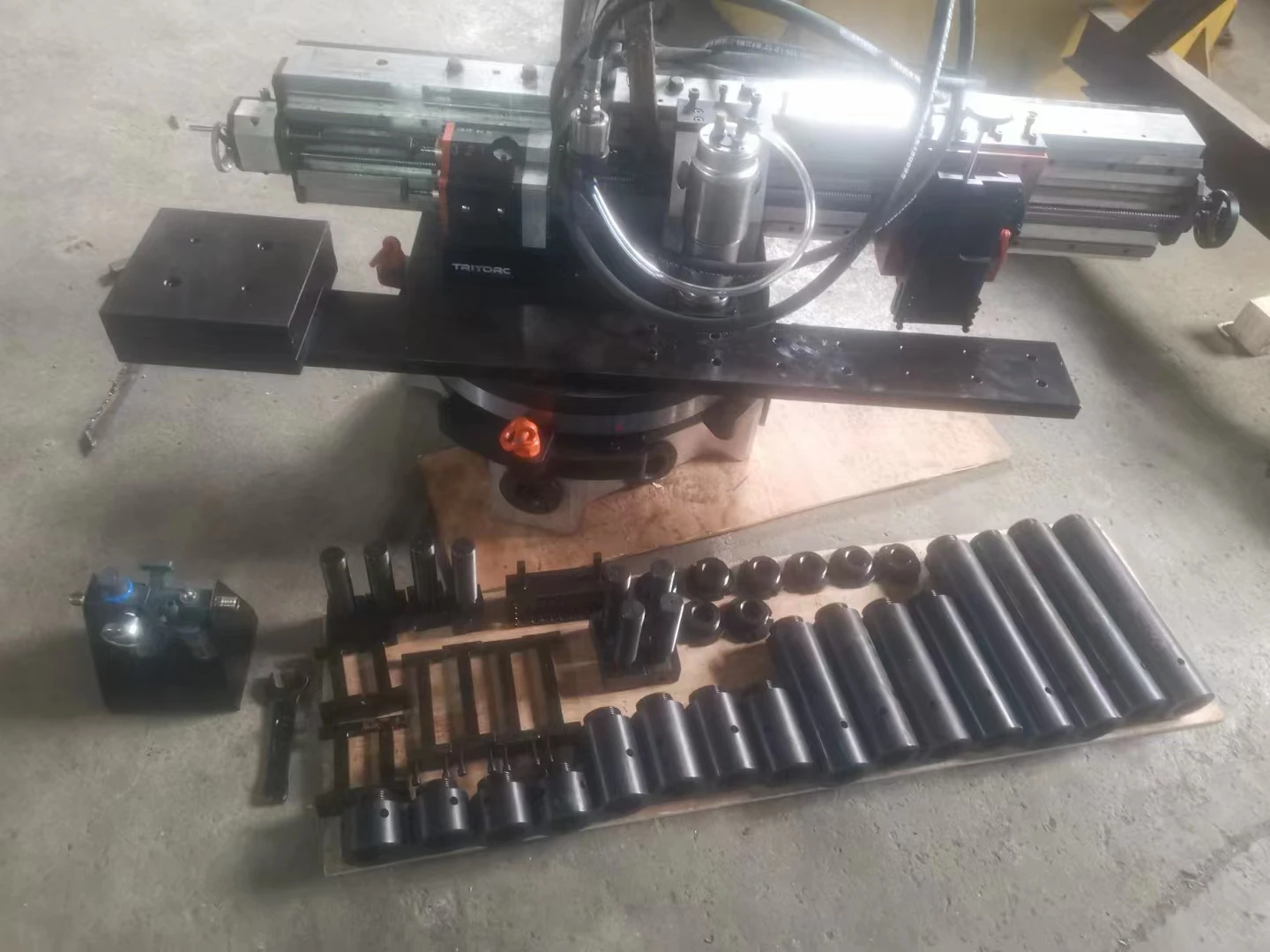 SFP2500 Id Mount Flange Facing  Repair Machine seal grove Pneumatic Portable Flange Facer machine