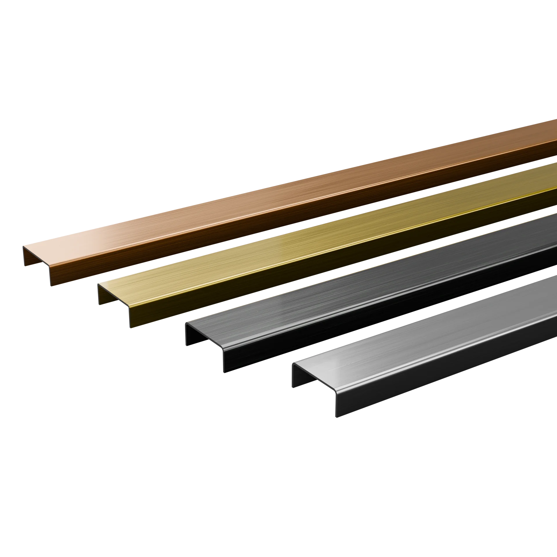 U Shape Channel Tile Trim Design For Dining Wall And Ceilings Stainless Steel U Tile Trim Corners