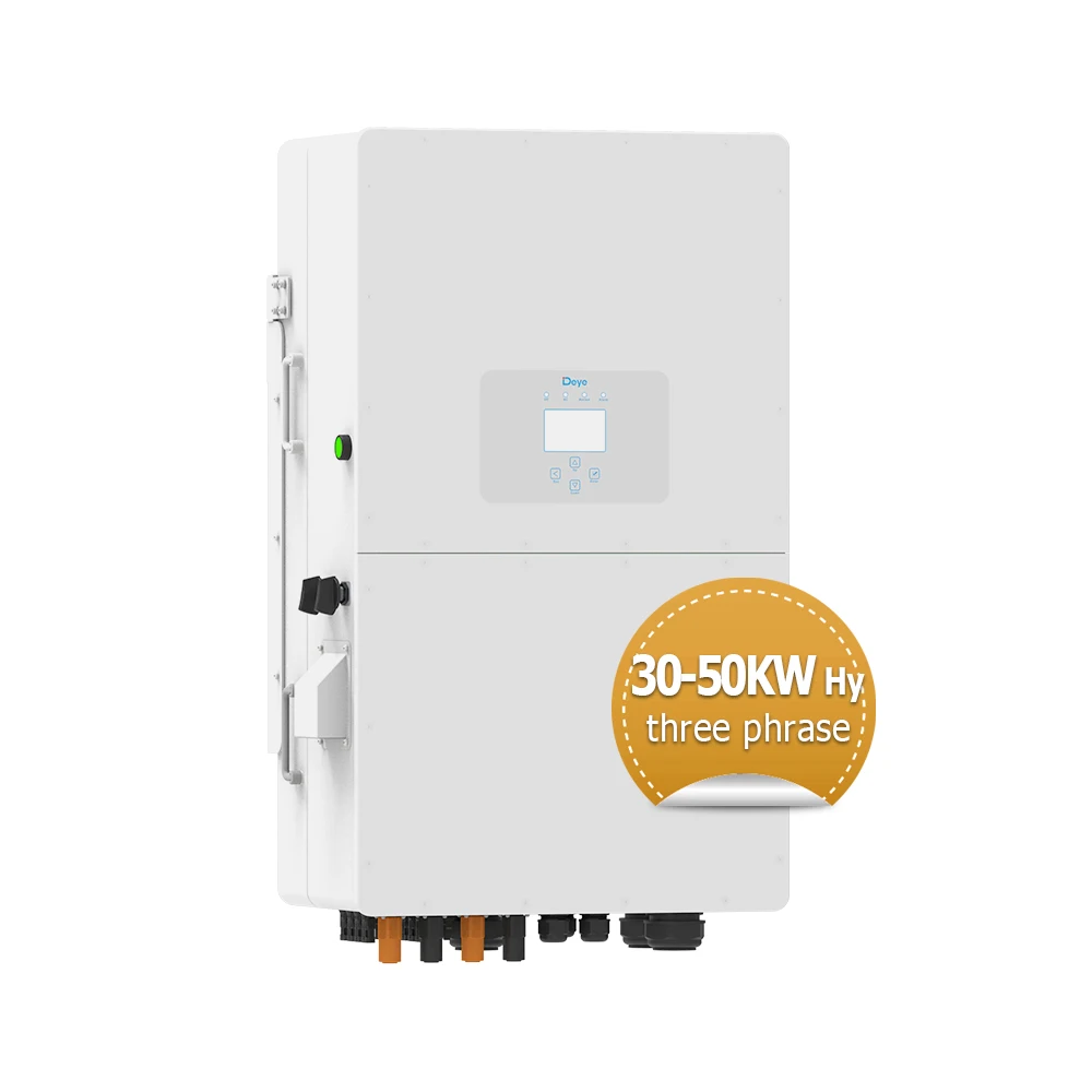 Deye Hybrid Inverter Solar System 15KW 20KW 25KW 30KW 50KW Hybrid Solar System Deye Inverter LiFePO4 Battery
