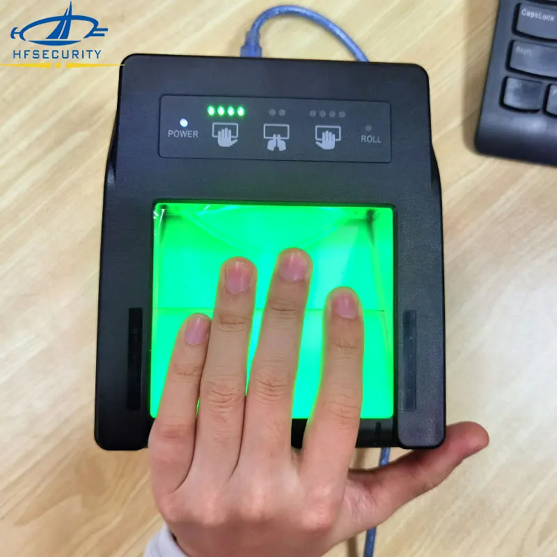 HFSecurity BIO7Plus 4 4 2 Fingerprint Scanner Biometric Device Price USB Mini Optional Android Ten Finger Fingerprint Scanner