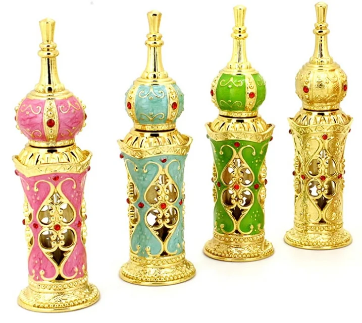 12ml Luxury Crystal Perfume Oil Bottle Essential Oil Perfume Bottle Packaging Cosmetic