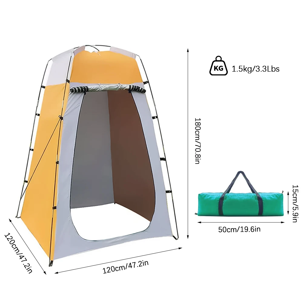 Shower tent Camping Bathing Collapsible Tent And Dressing Room Camping Bracket Outdoor Inflatable outdoor Tent