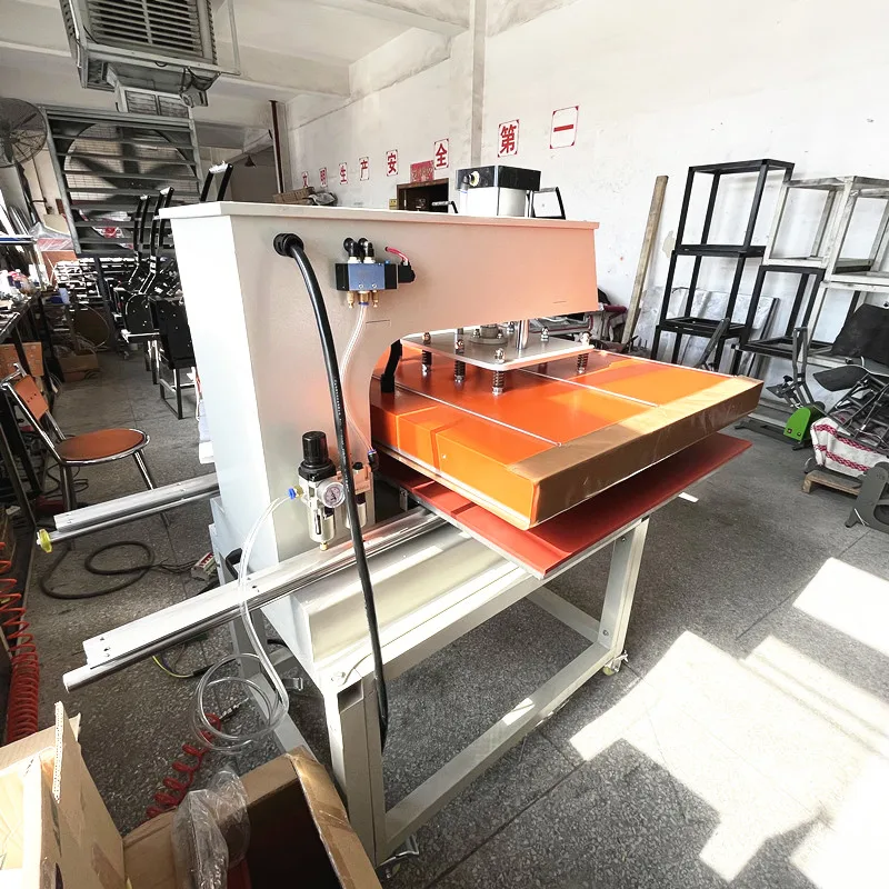 80x100cm Heat Press 6080 Automatic Machine 80 1000 X 800 Mm Heat Press Machines Garment Provided Pneumatic Pressure Vessel MJ