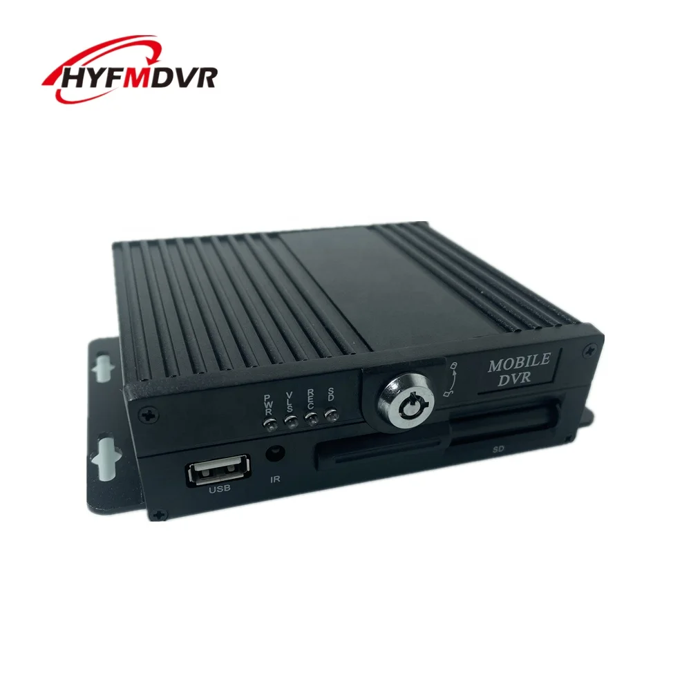 HYF  Low Voltage Protection MDVR 4 Channels Video Surveillance Host Truck  Car Mobile DVR
