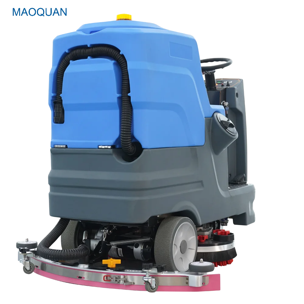 M-6 Industrial Floor Scrubber Cleaning Machine Made in China for Printing Shops Automatic Process
