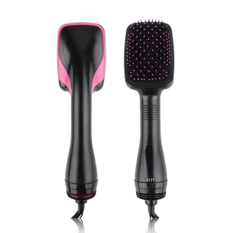 Ceramic Electric Blow Dryer Hair Dryer Brush Negative Ion Hair Dryer Straightener and Curler Styler Volumizer Wet  Hot air comb