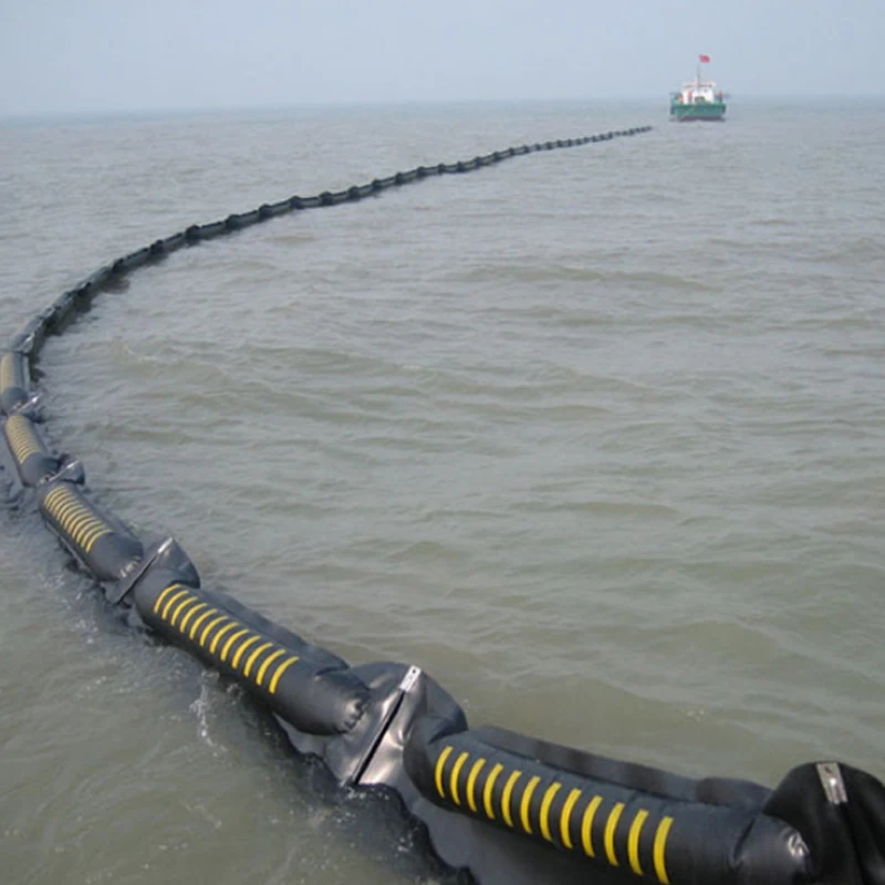 Foam Type Rubber Oil Spill Containment Boom