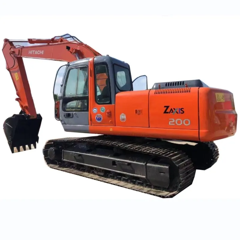 Экскаватор б/у Hitachi zx200 второй ручной большой гидравлический гусеничный экскаватор оригинальный японский ZX240