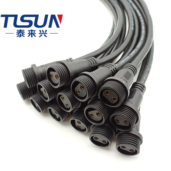 M16 IP65 IP67 IP68 Waterproof Power Connector Cable M16  Connector