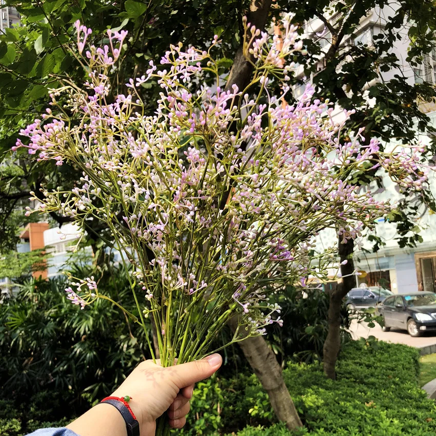 IFG wedding flowers decorations rose&hydrangea&peony artificial lilac flowers