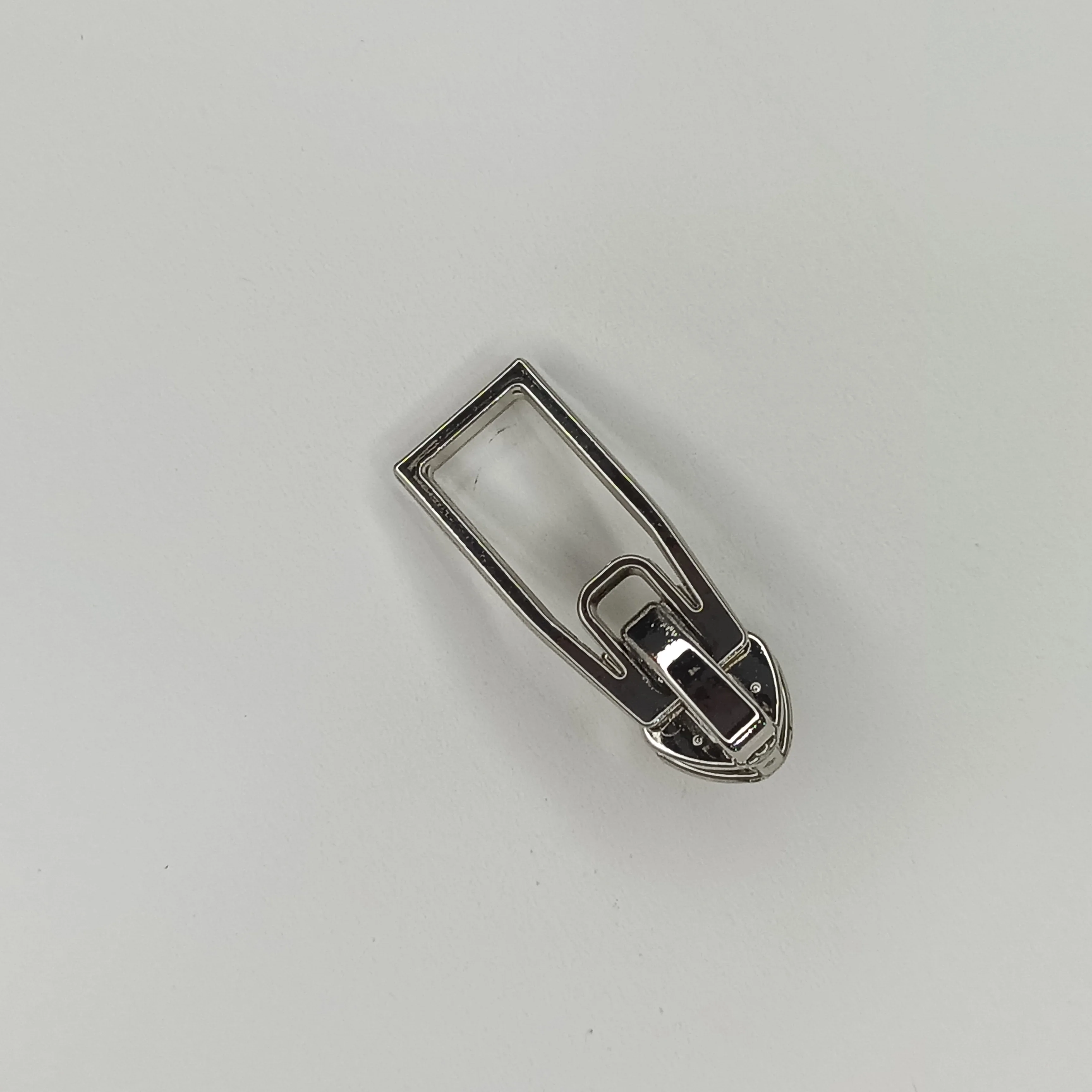 Large hollowing zip Sliders pulls metal Zipper Pullers for Shoes Bags luggages clothing