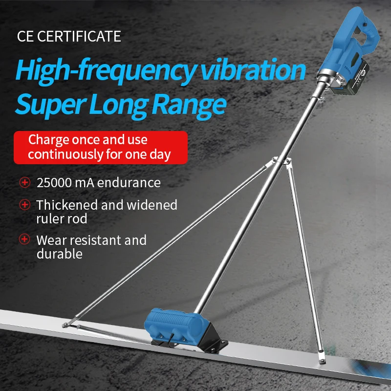 One-stop Service Electric Vibration Leveling Ruler Wholesale Level Vibrating Power Concrete